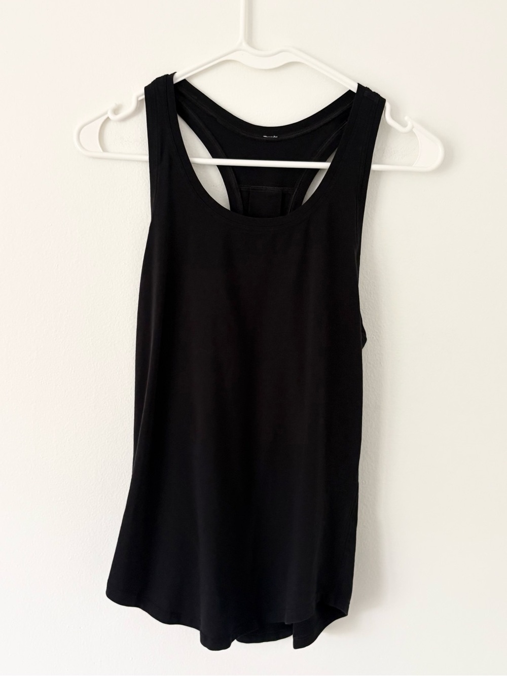 Lululemon Black Pleated Back Love Tank Top Size 4 - Picture 5 of 9